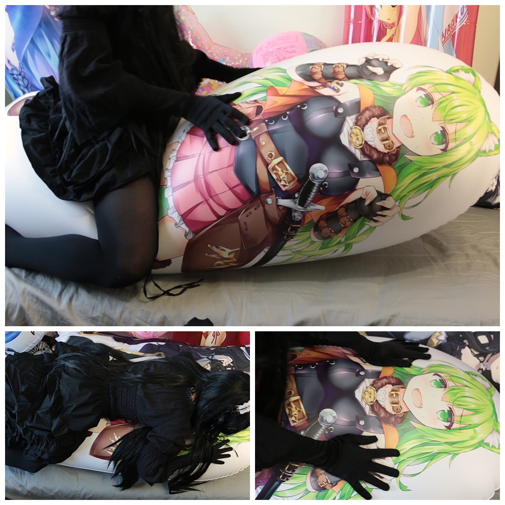 狼人族フィアちゃん パンチング Ride / Wolf girl Vier-chan air cushion ride