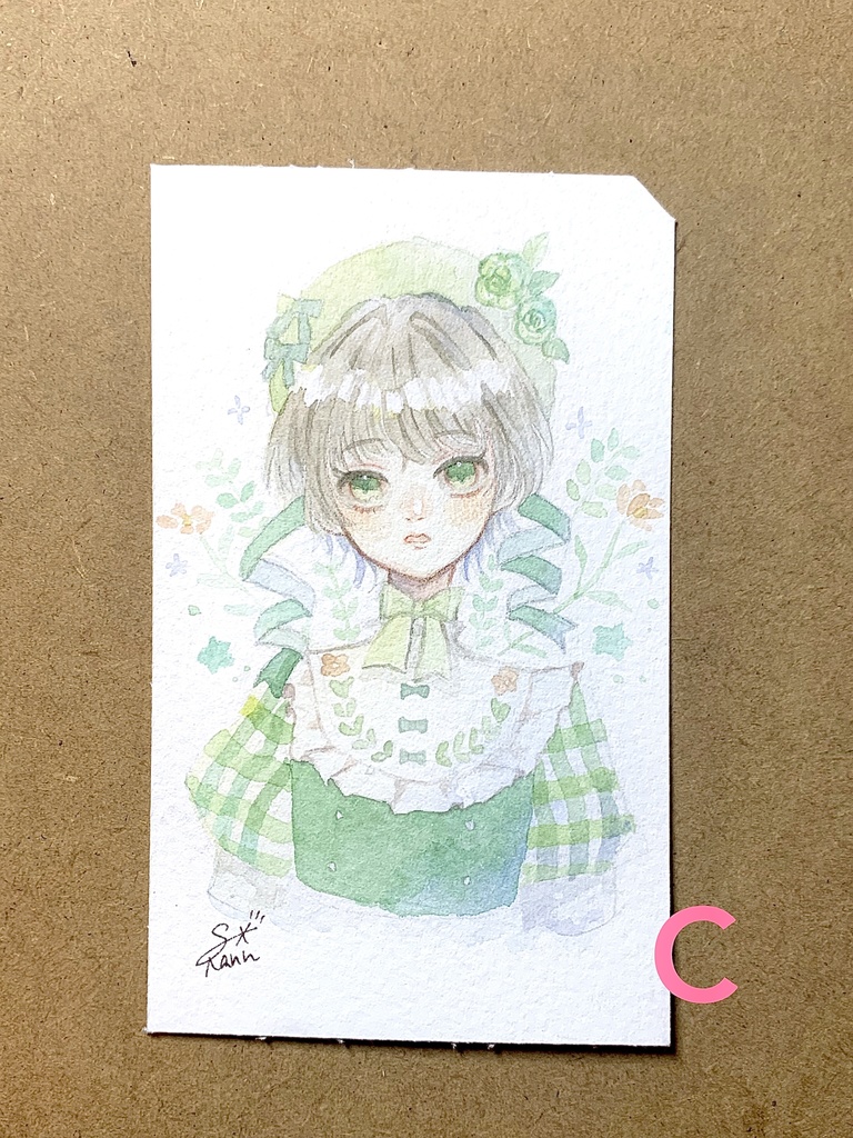 春のドローイング