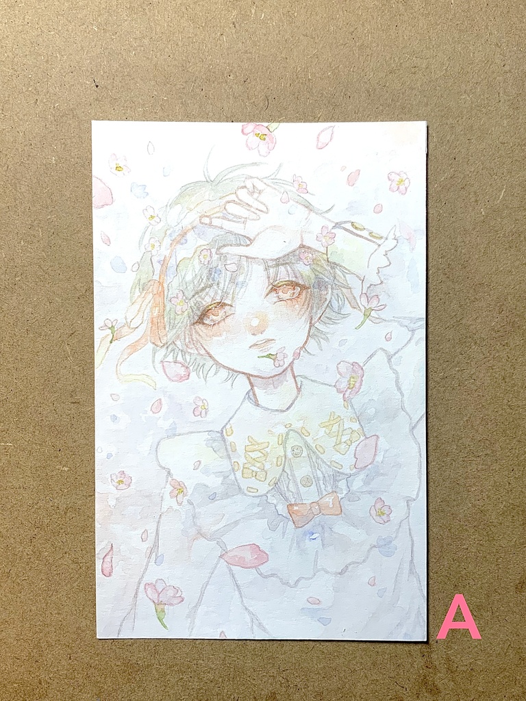 春のドローイング