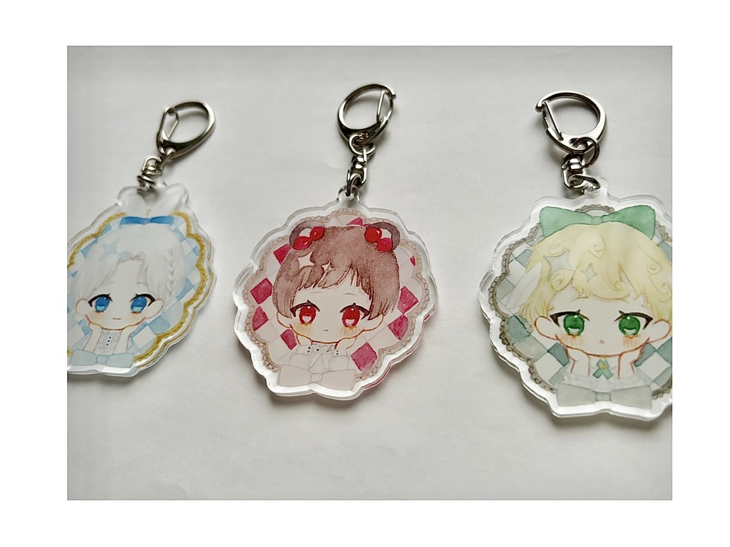 miniシリーズ アクリルキーホルダー