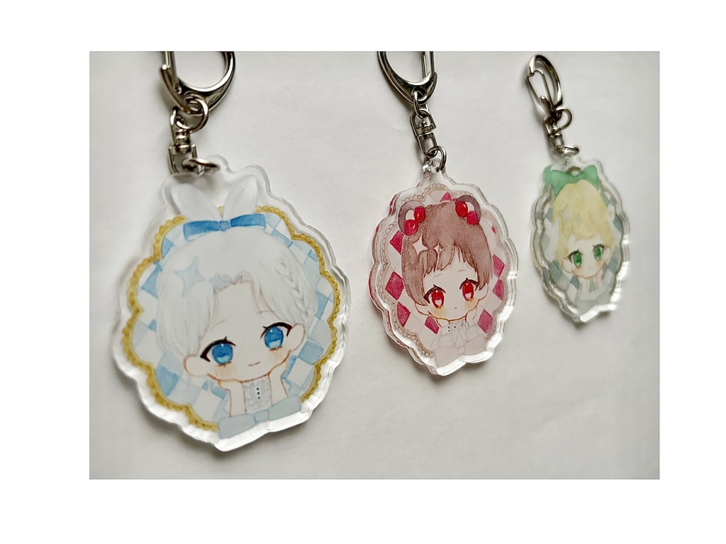 miniシリーズ アクリルキーホルダー
