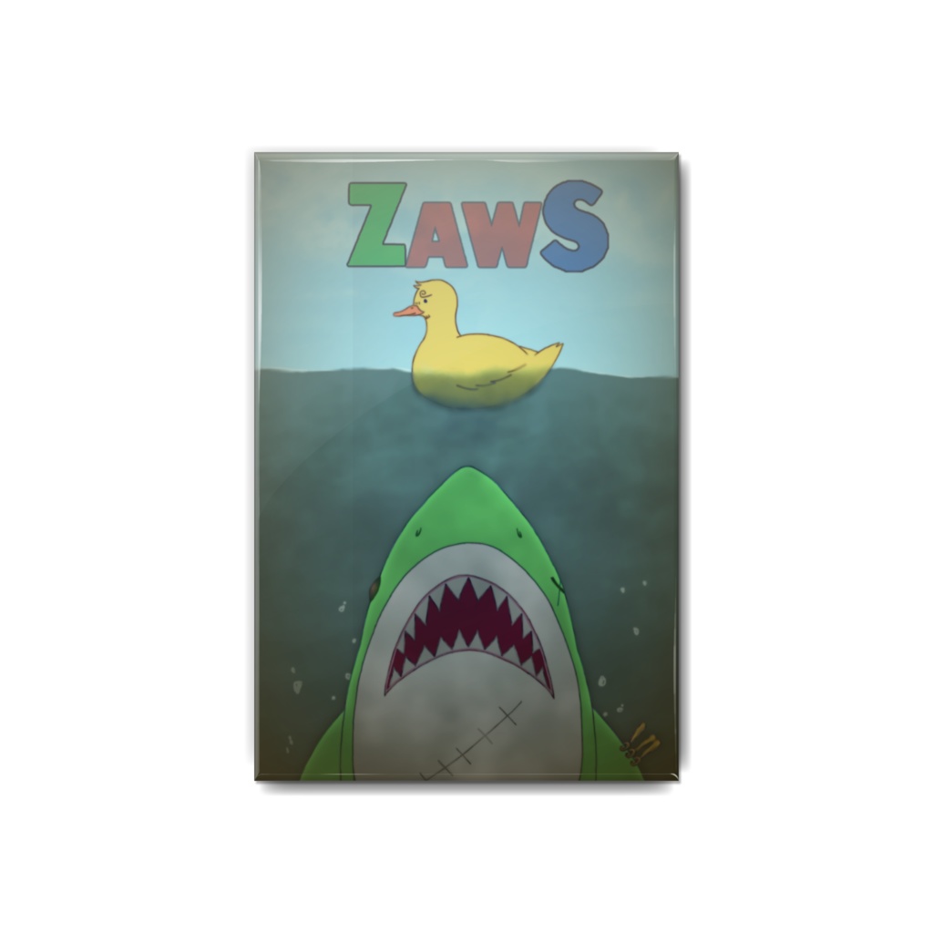 ZAWS缶バッジ