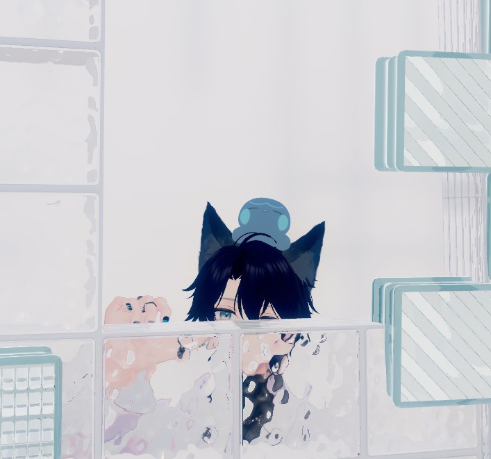 もちもち!頭のせクラゲくんଳ~