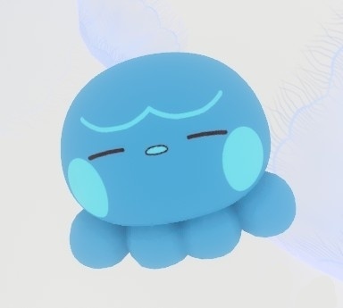 もちもち！頭のせクラゲくんଳ~