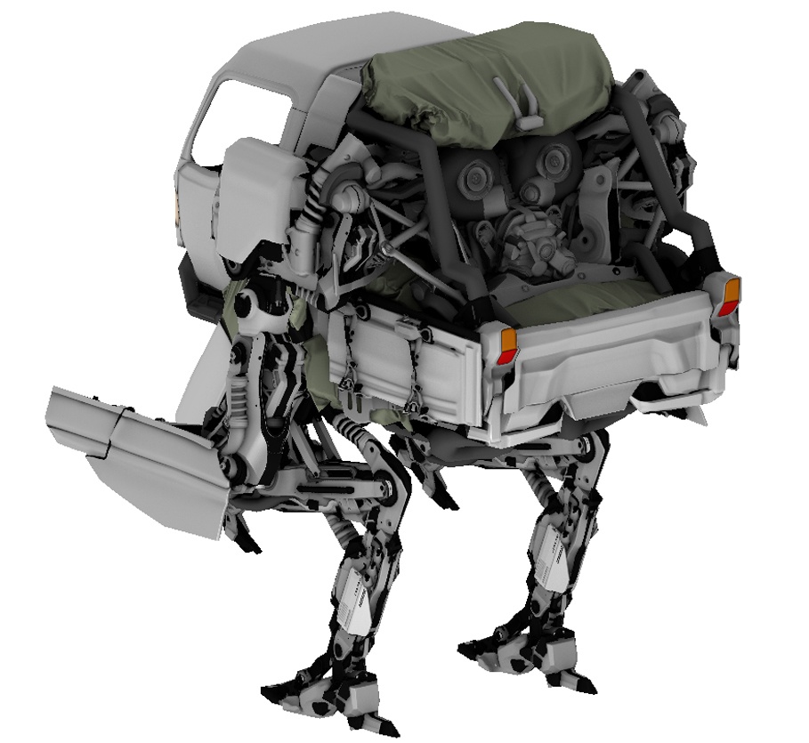 【3Dモデル】リムトラック LimbTruck