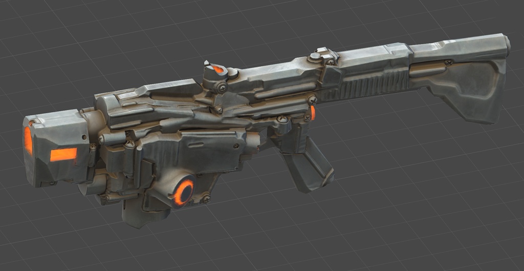 樹脂レシーバーのエネルギー銃