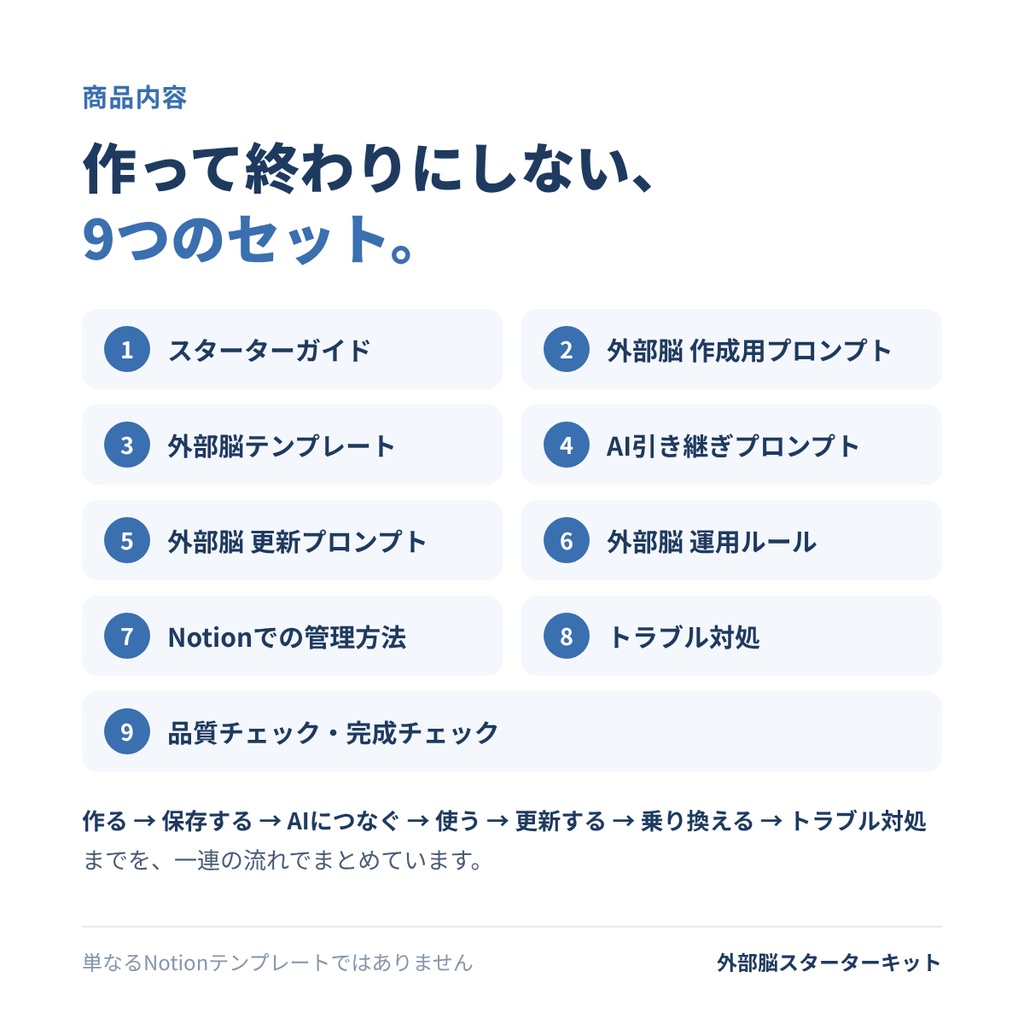外部脳スターターキット
