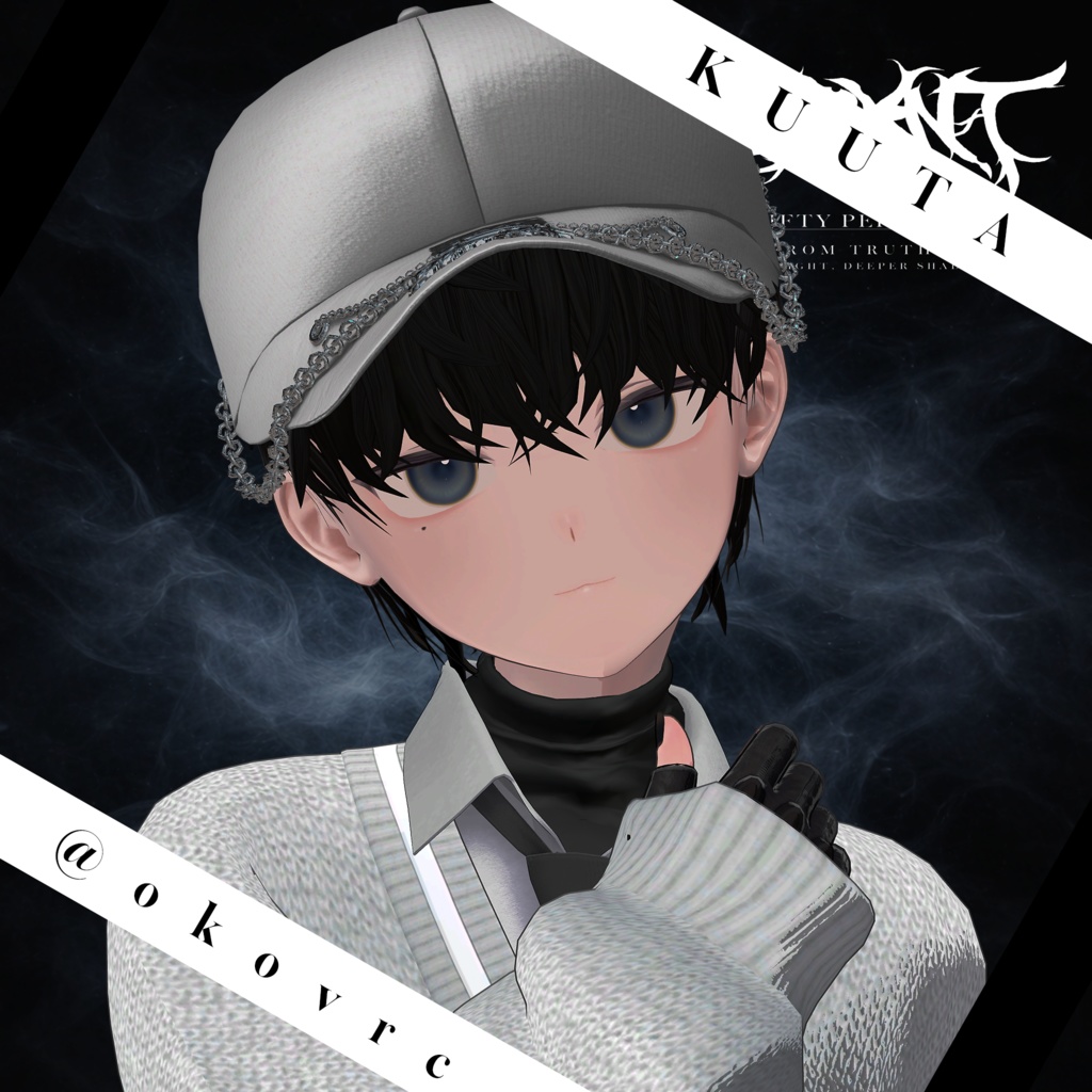 【新ブランド開設記念SALE】MIDNIGHT LOOSE HAIR +Chain CAP