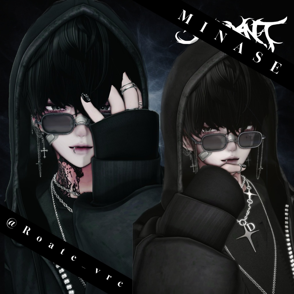 【新ブランド開設記念SALE】MIDNIGHT LOOSE HAIR +Chain CAP