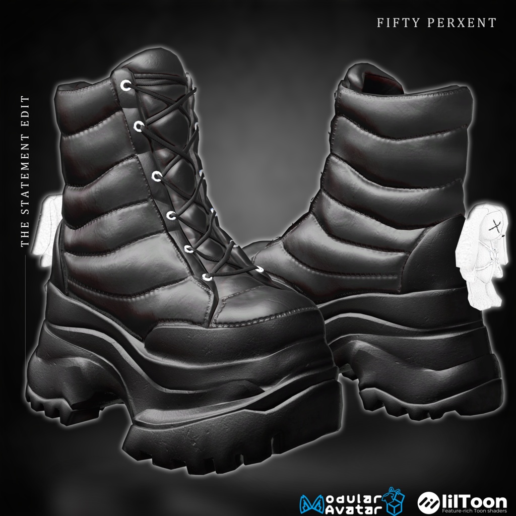 【発売記念SALE30%OFF】PUFFER BOOTS ✧10Avater対応