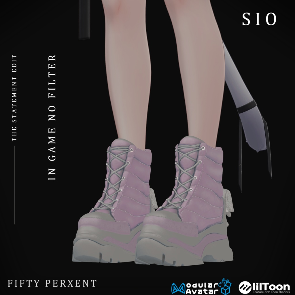 【発売記念SALE30%OFF】PUFFER BOOTS ✧10Avater対応