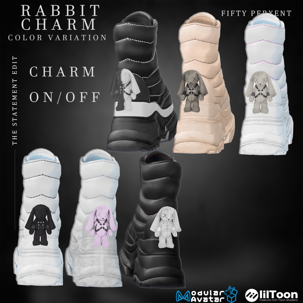 【発売記念SALE30%OFF】PUFFER BOOTS ✧10Avater対応