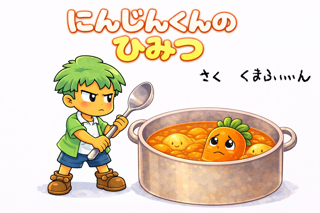 にんじんくんのひみつ