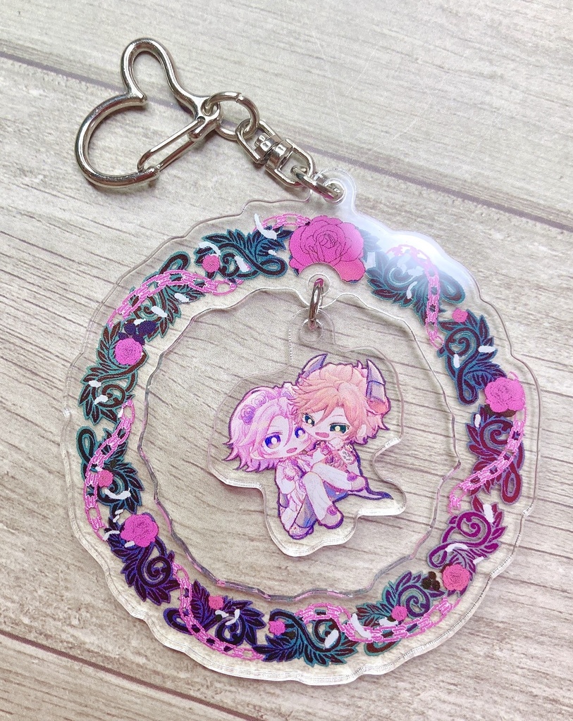 斑こは ぶらぶらキーホルダー