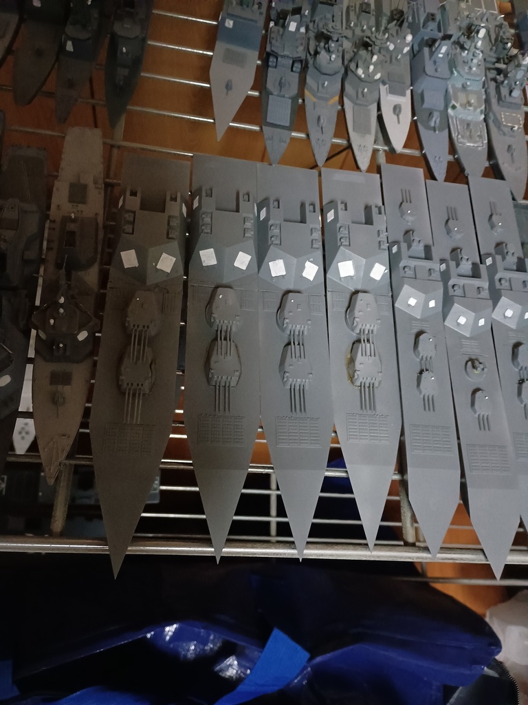 量産戦艦制作済