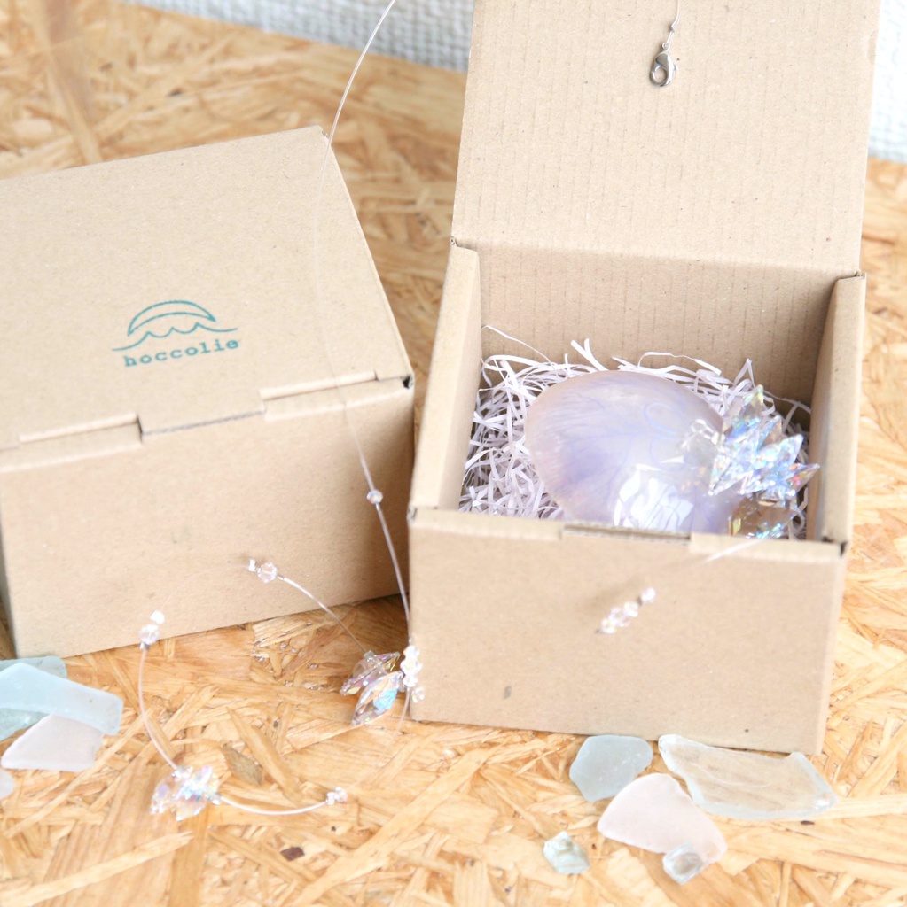 朝焼けミズクラゲのサンキャッチャー