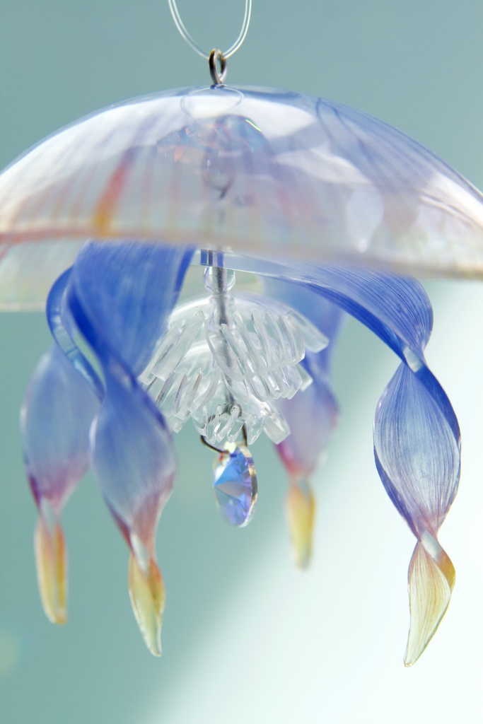 朝焼けミズクラゲのサンキャッチャー