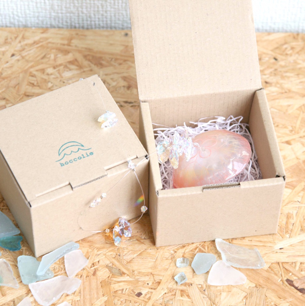 夕焼けミズクラゲのサンキャッチャー