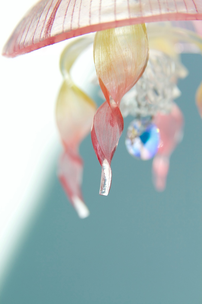 夕焼けミズクラゲのサンキャッチャー