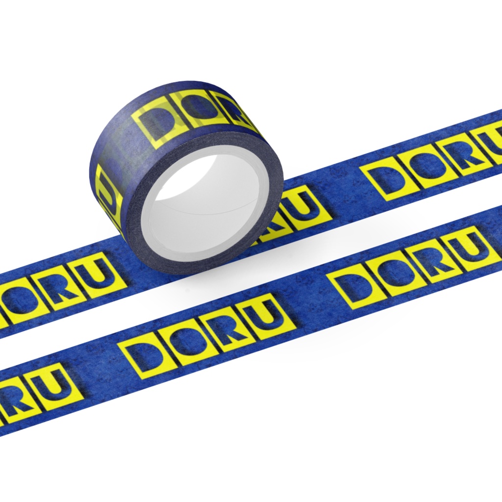 doru ロゴマスキングテープ