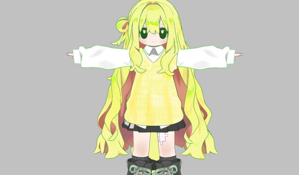 kipfel用レモンニットベスト