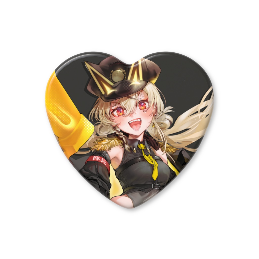 【2nd Anniversary】ハート缶バッジ