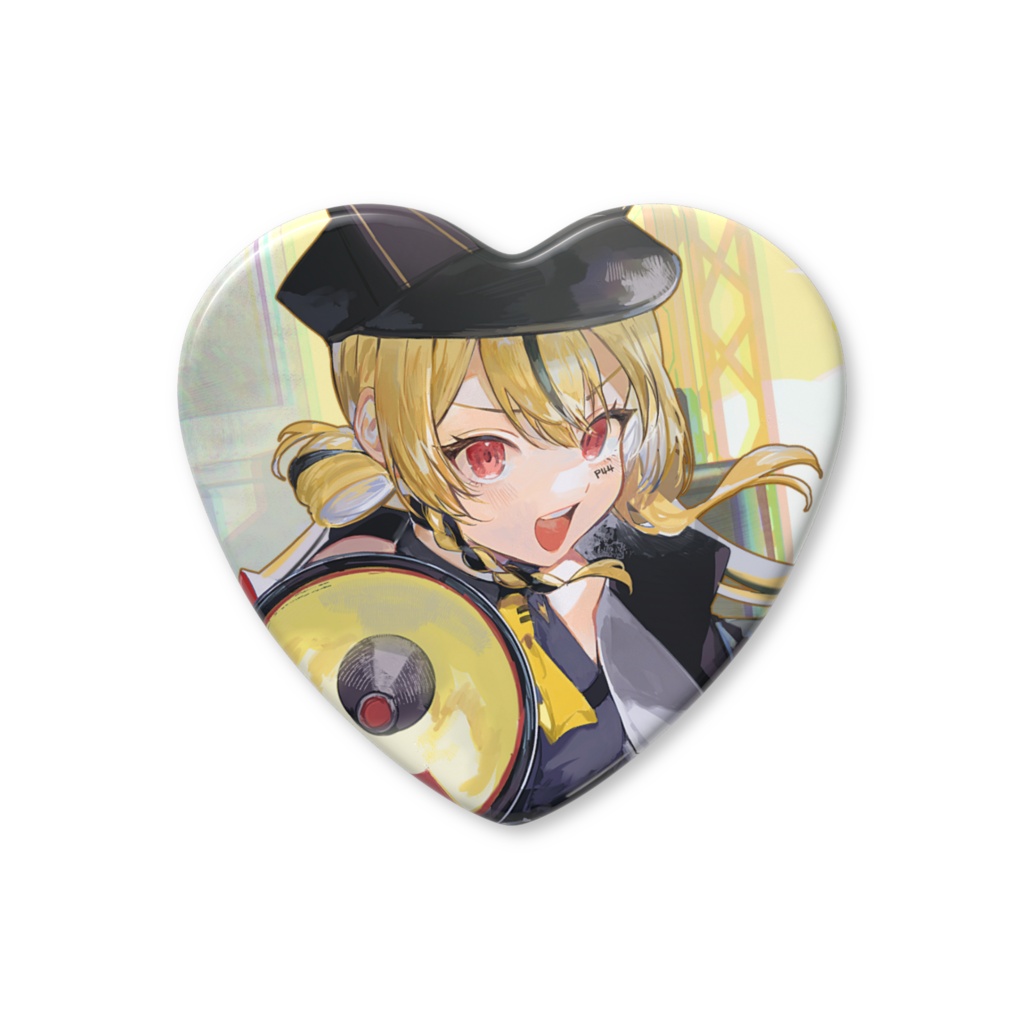 【2nd Anniversary】ハート缶バッジ