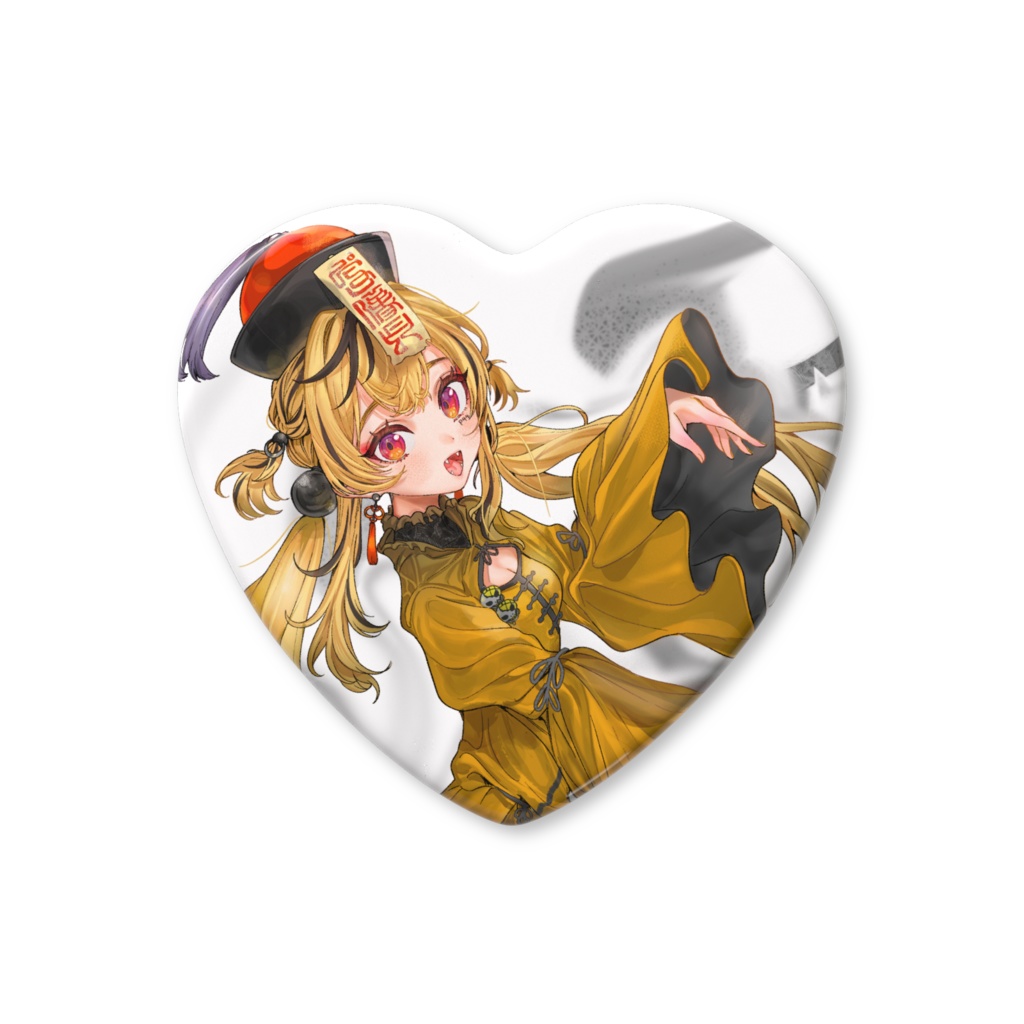 【2025 Halloween】ハート缶バッジ
