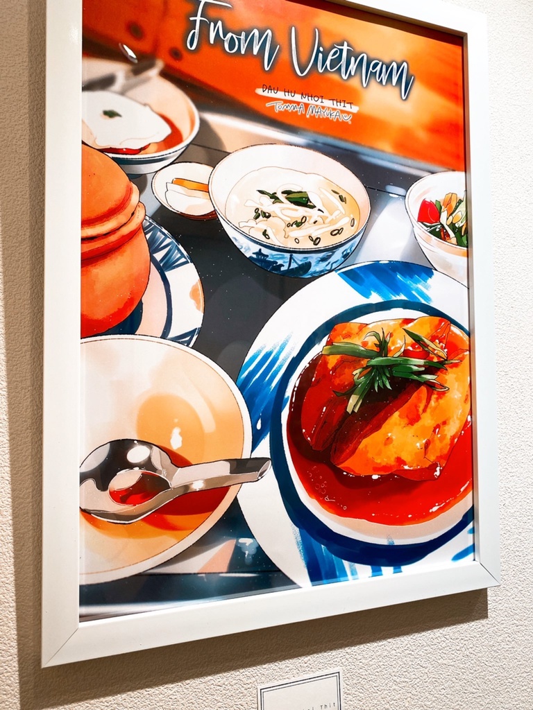 A3イラスト【額装済み】