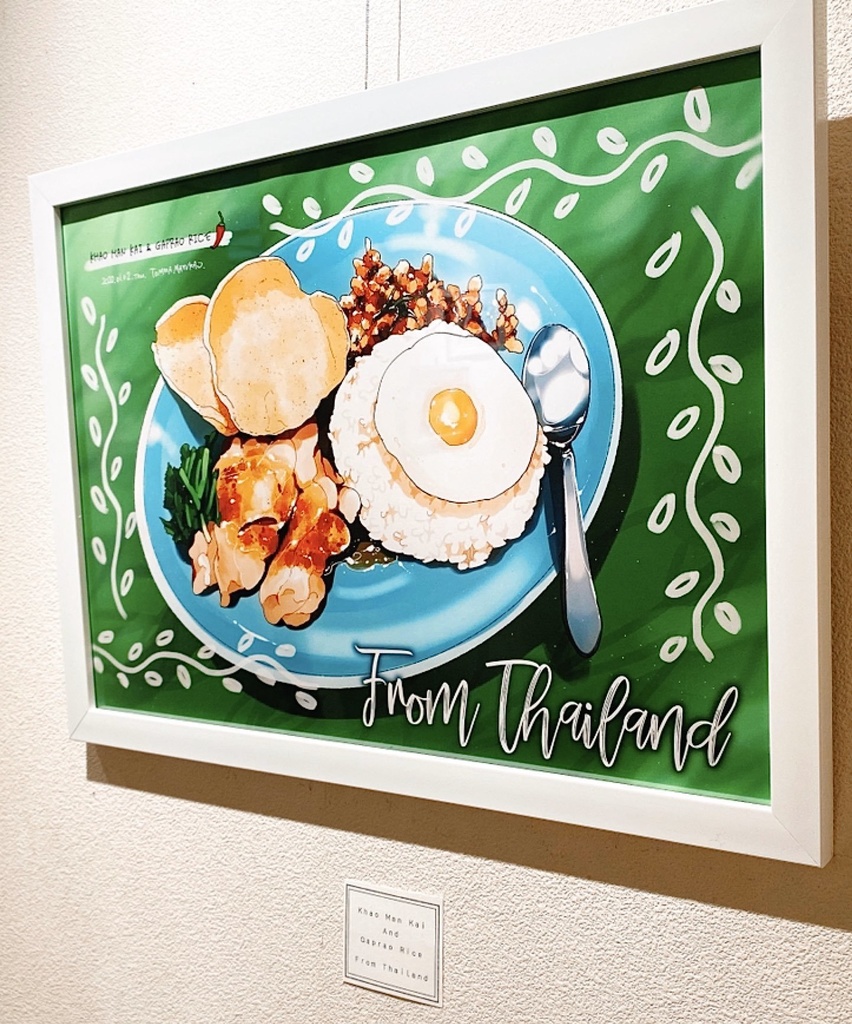 A3イラスト【額装済み】