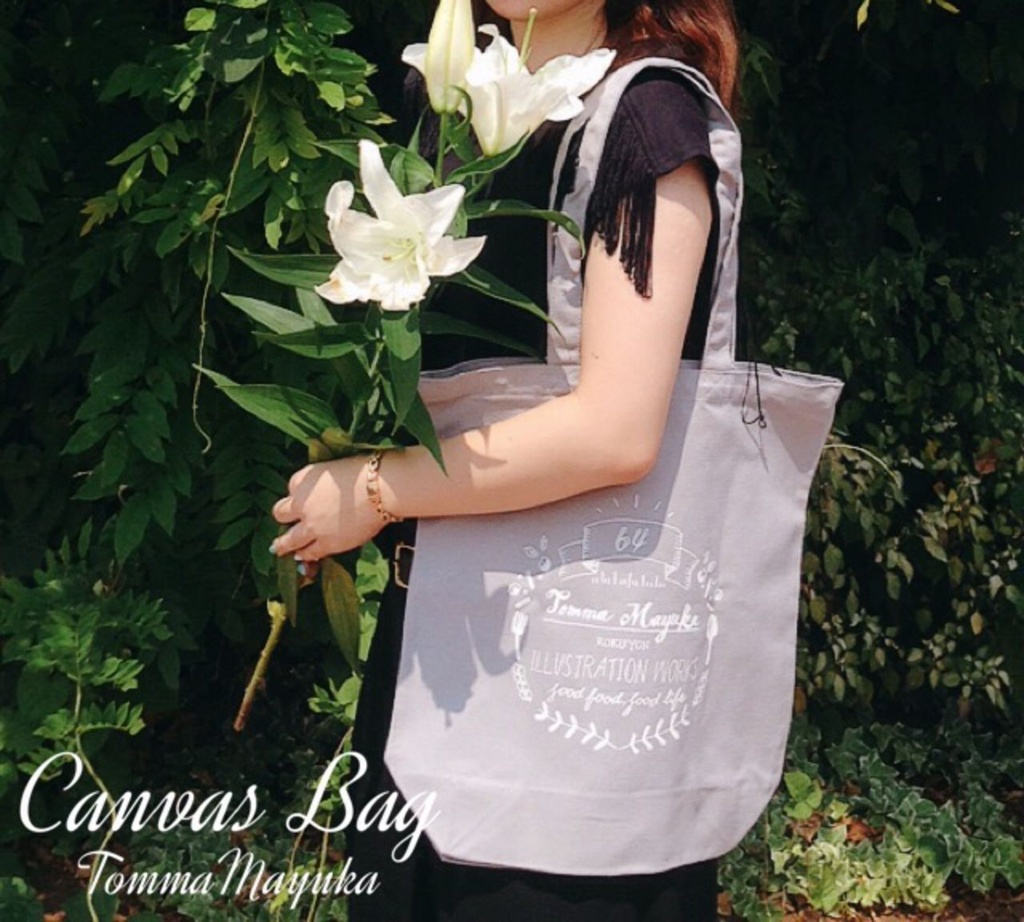 キャンバストートバッグ