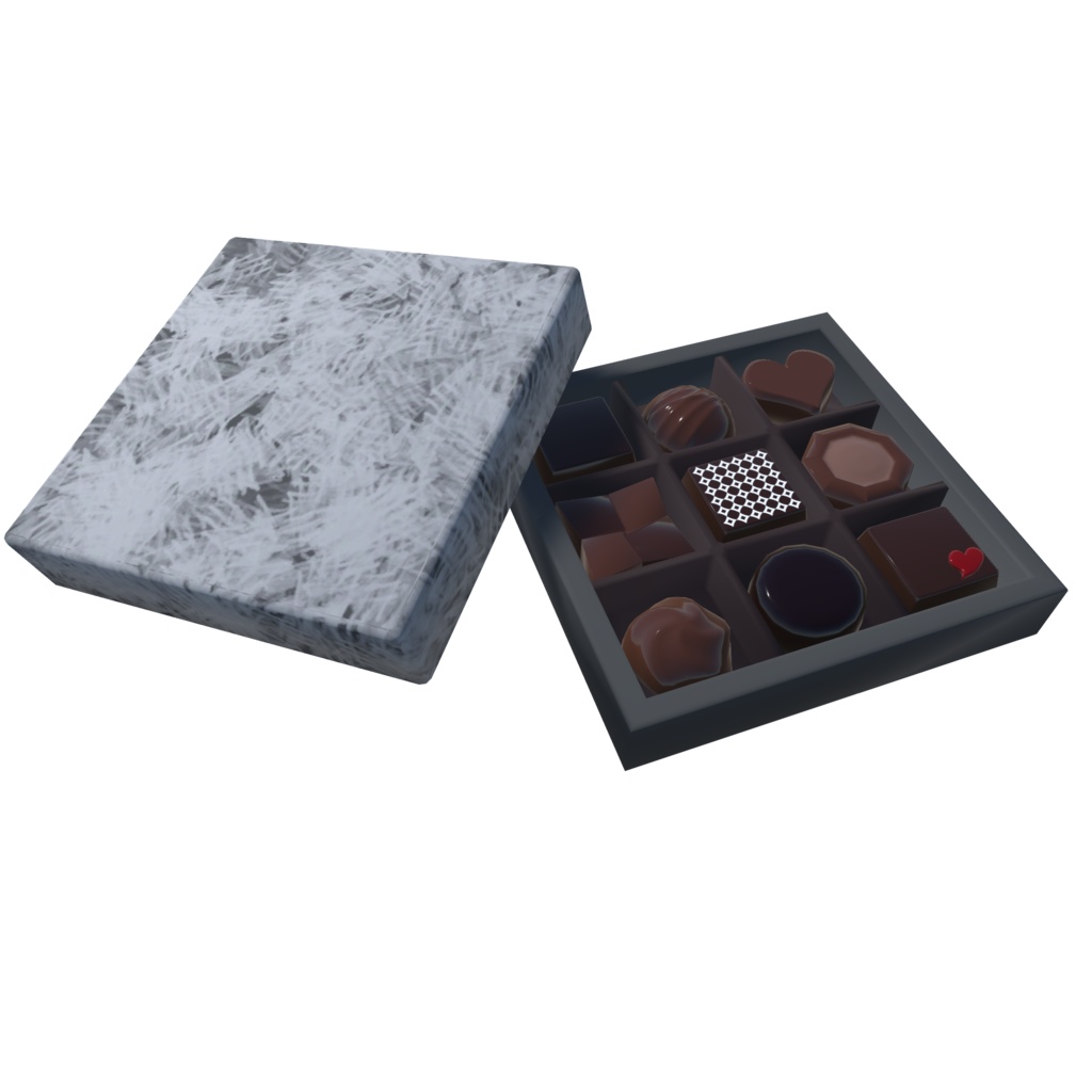 Chocolate [無料/3Dモデル/fbx] 