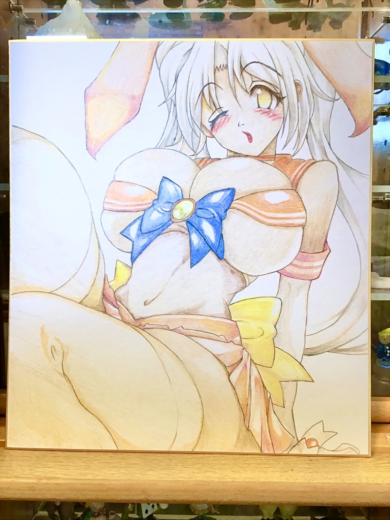 【エアコミケ】セーラービーナスえーりん色紙🌙