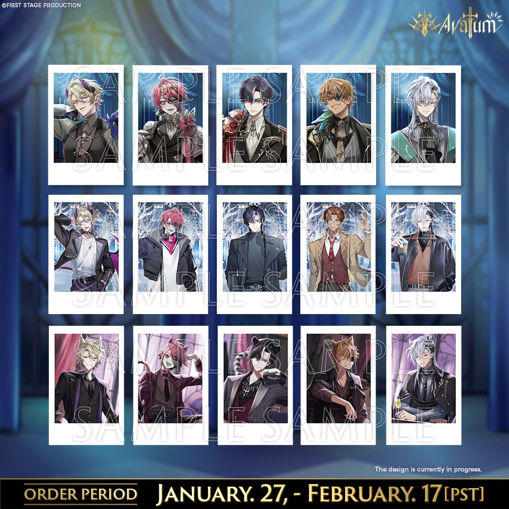 【Avallum 1 Year Anniversary Goods】Random Snapshot Card