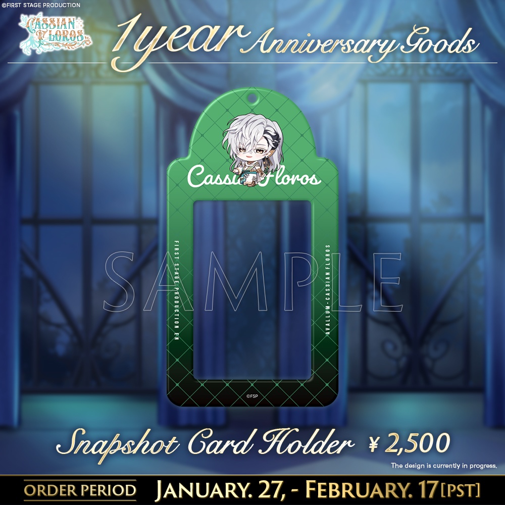 【Avallum 1 Year Anniversary Goods】Cassian Floros