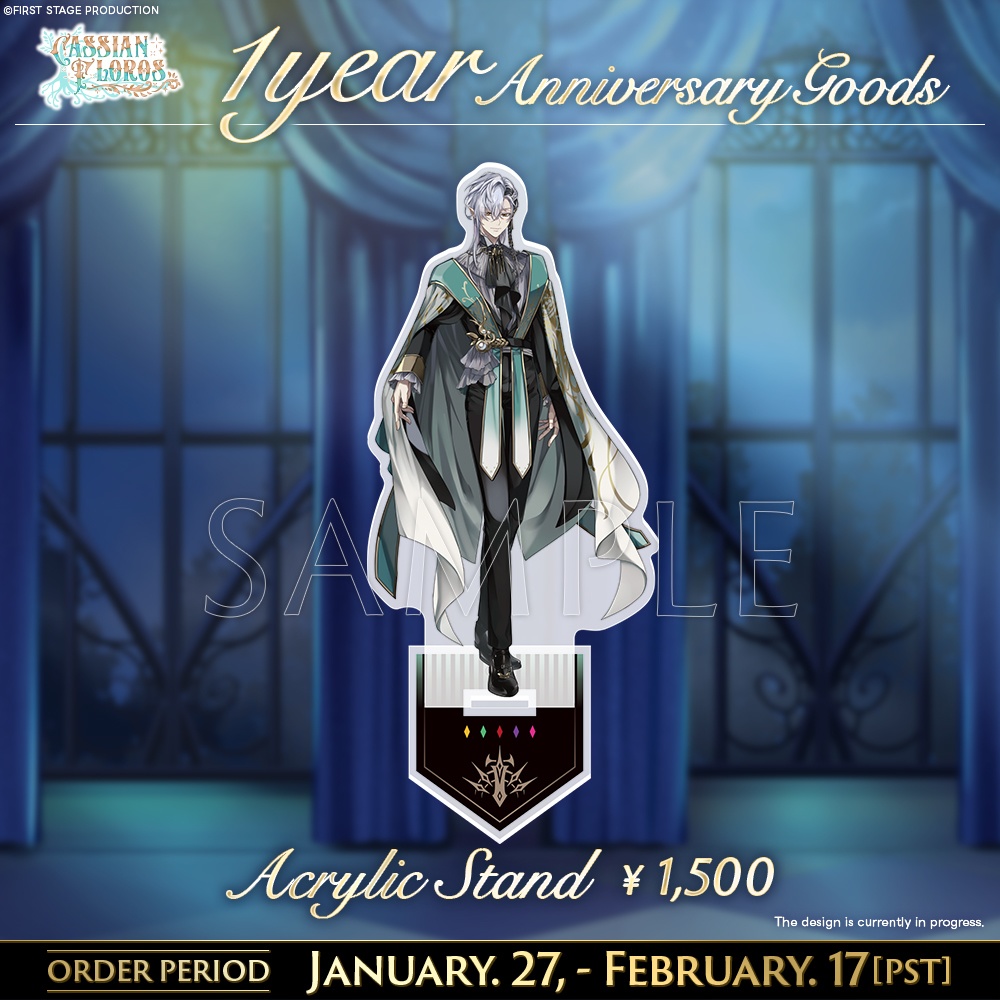 【Avallum 1 Year Anniversary Goods】Cassian Floros