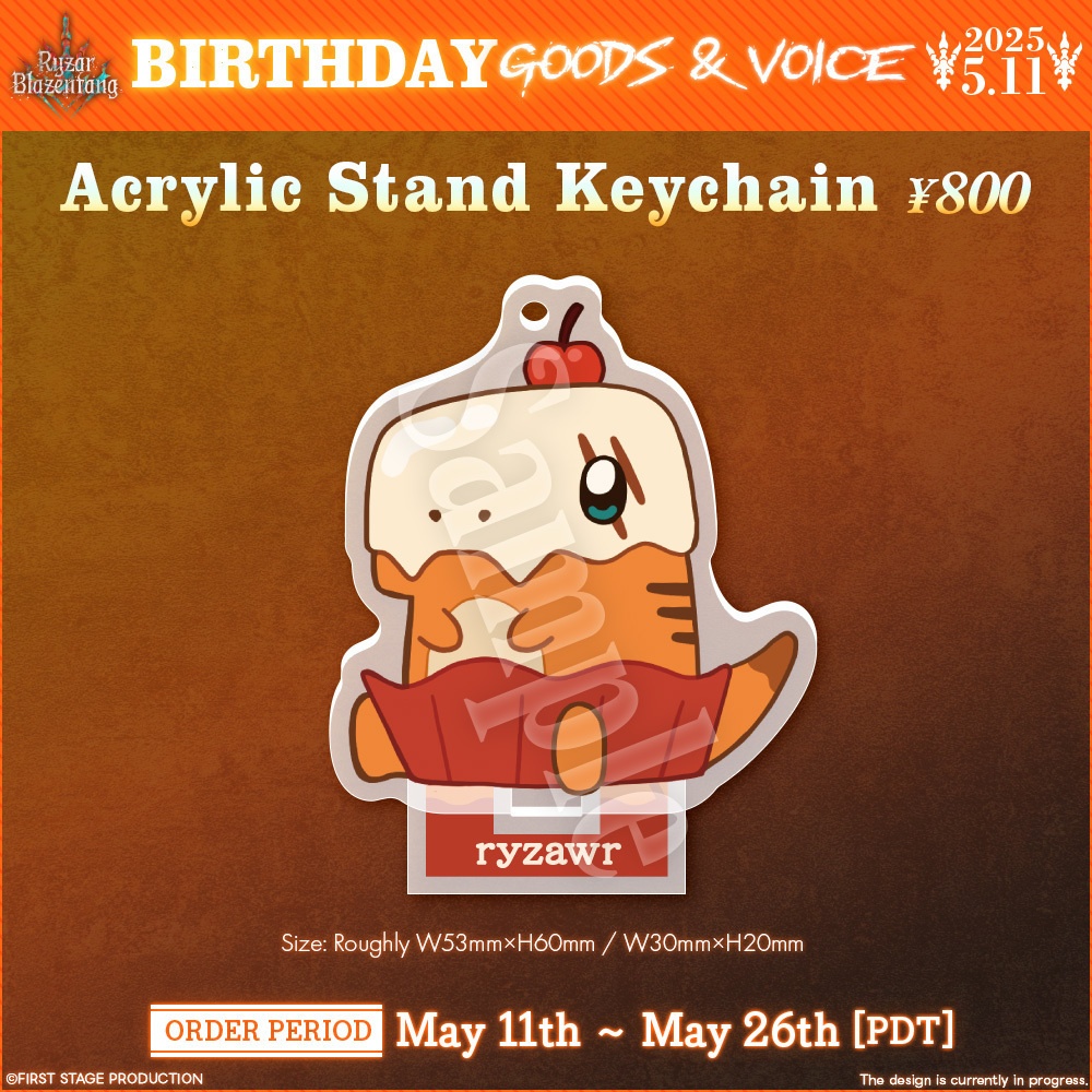 Ryzar Blazenfang Birthday Goods&Voice