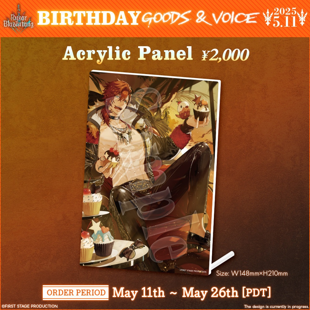 Ryzar Blazenfang Birthday Goods&Voice