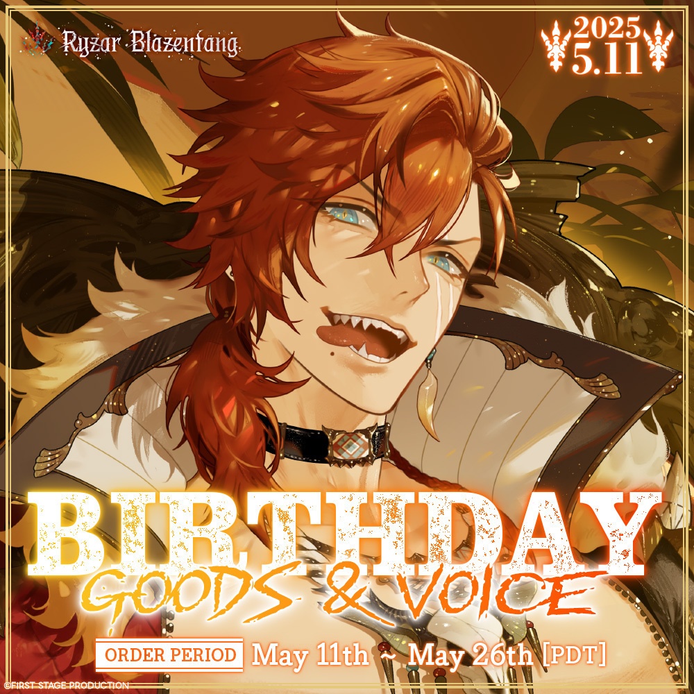 Ryzar Blazenfang Birthday Goods&Voice