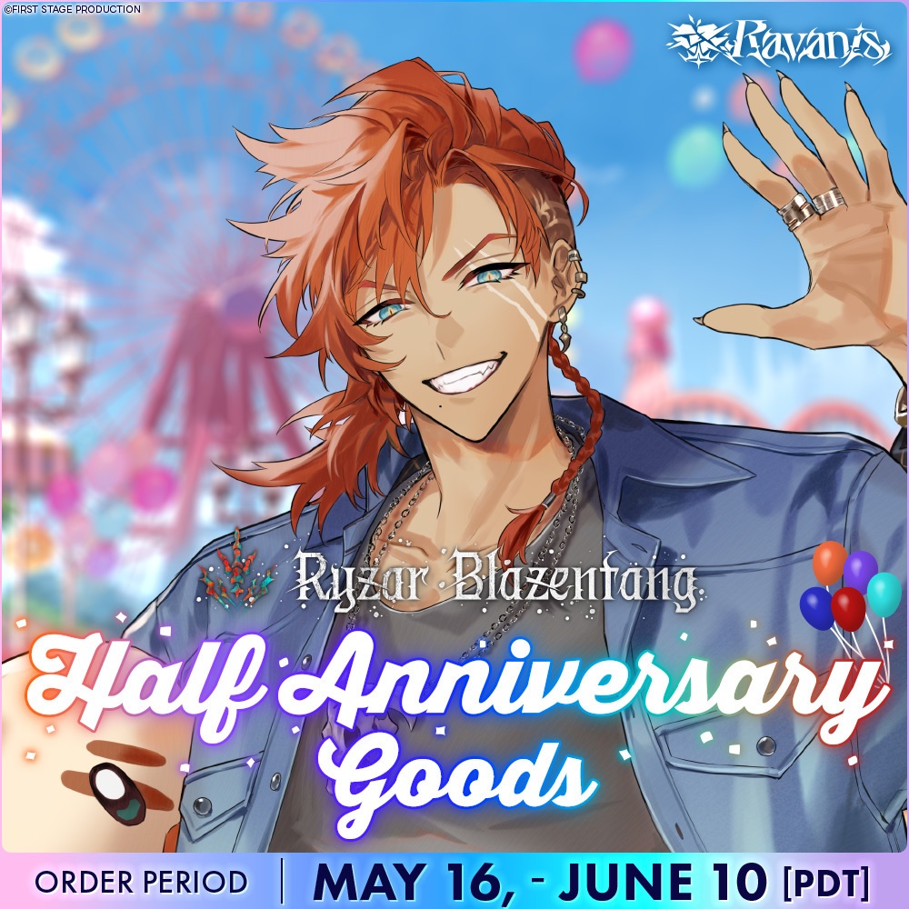 【Ravanis Half Anniversary Goods】Ryzar Blazenfang