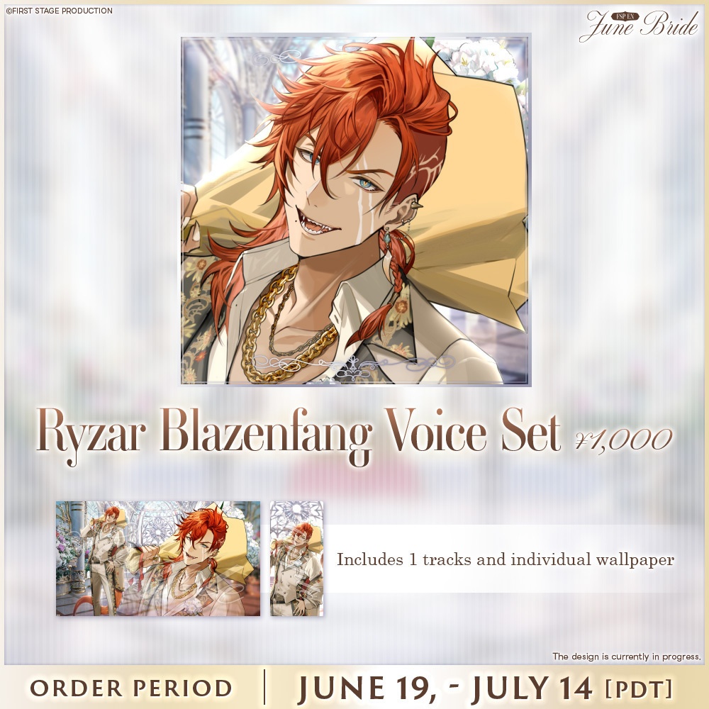 FIRST STAGE PRODUCTION EN June Bride Voice