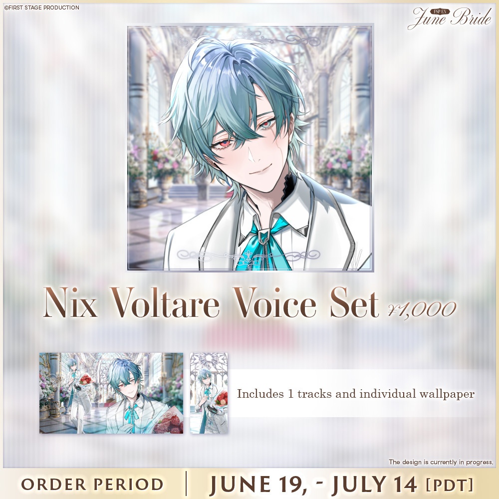 FIRST STAGE PRODUCTION EN June Bride Voice