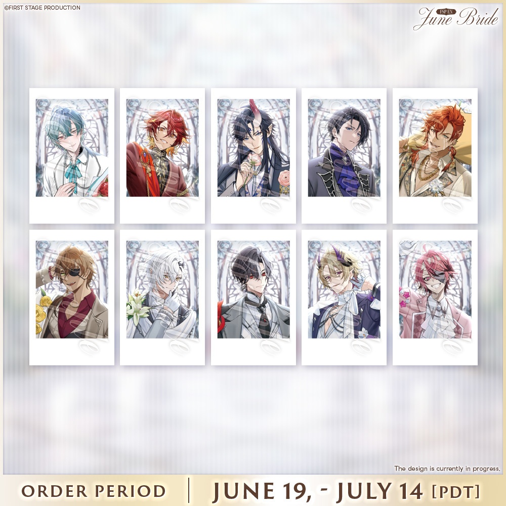 FIRST STAGE PRODUCTION EN June Bride Goods Random Snapshot Card