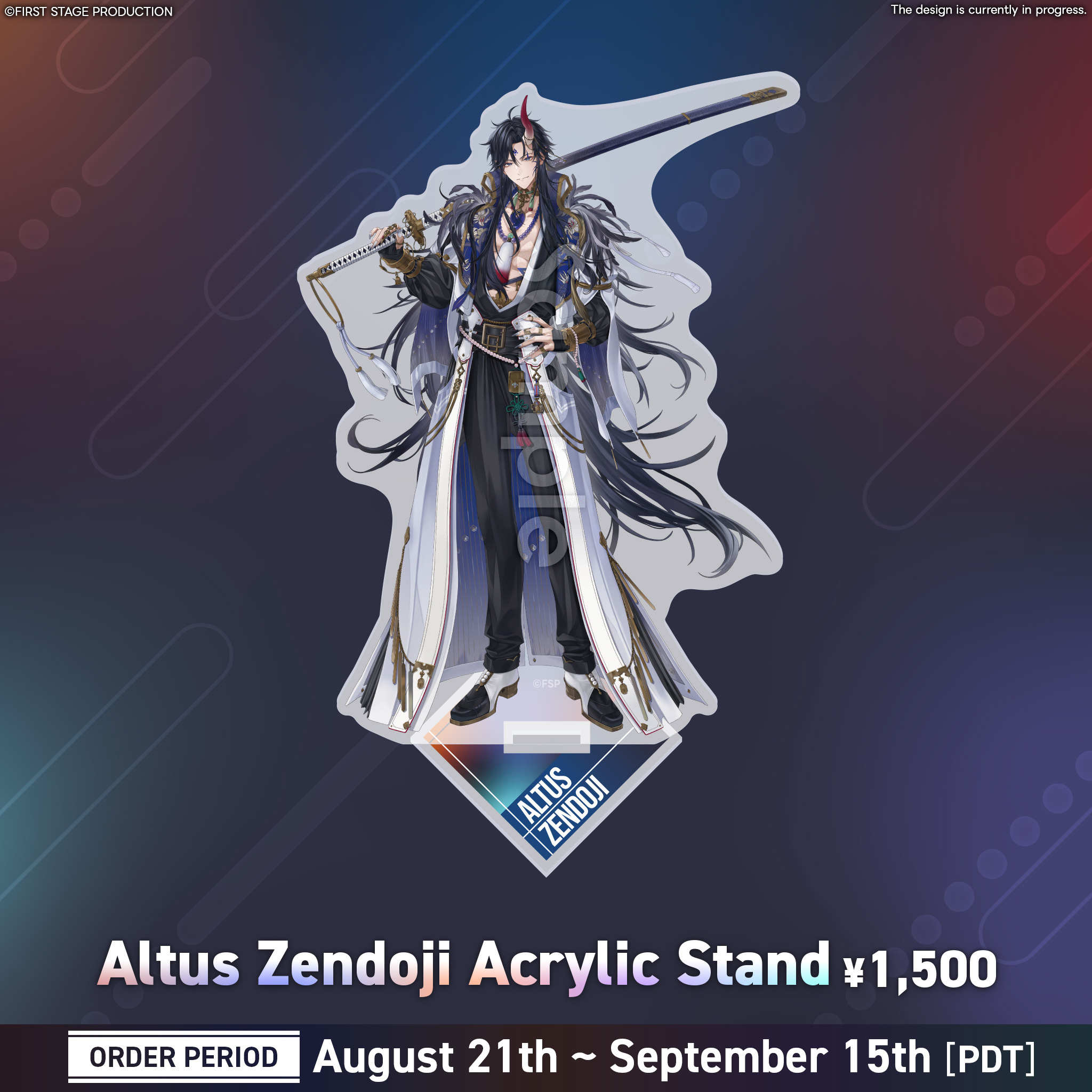 Altus Ravanis 【Anime Impulse Goods】Ravanis Acrylic Stand - ichi-pro - BOOTH