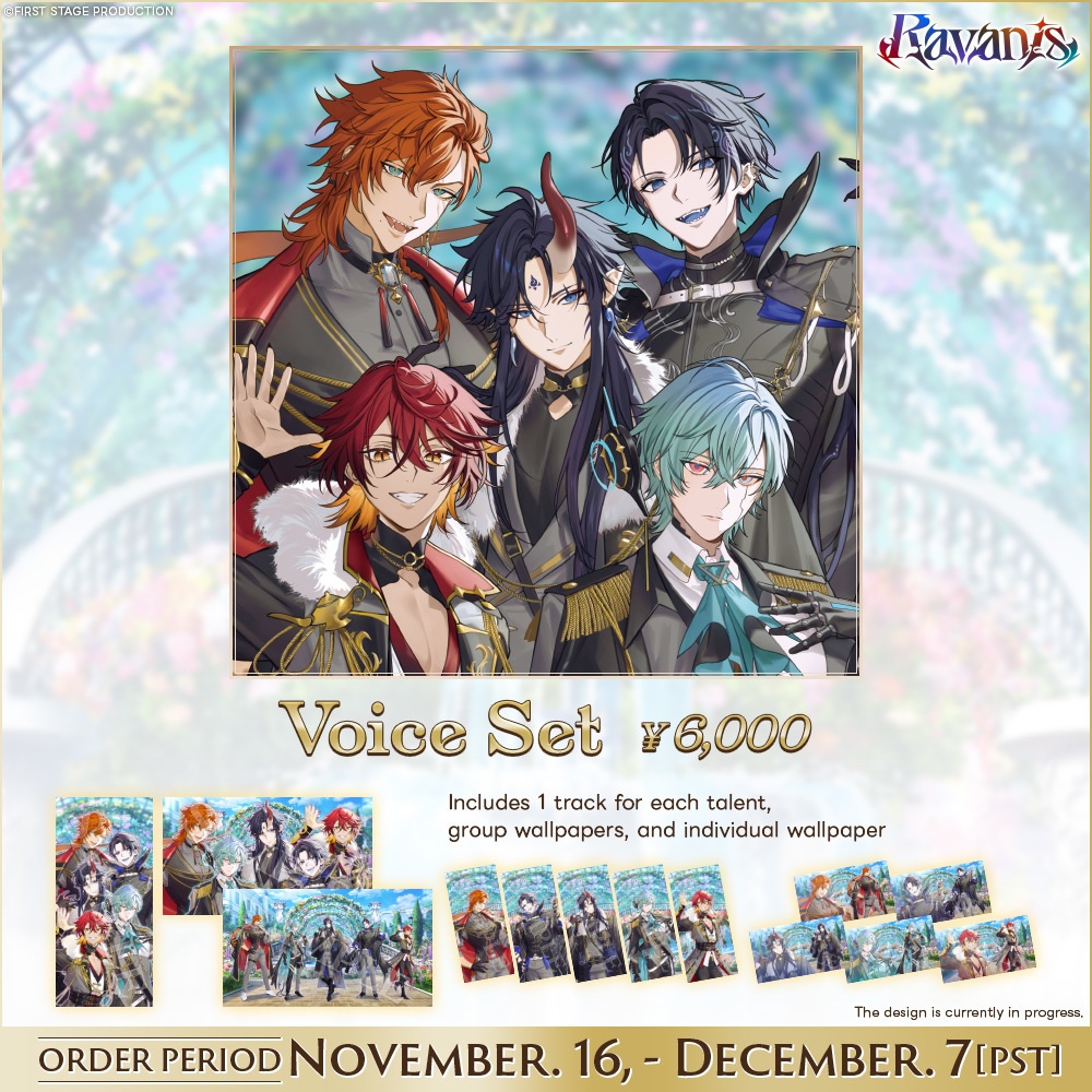 【Ravanis 1 Year Anniversary Goods】Ravanis 1 Year Anniversary Voice