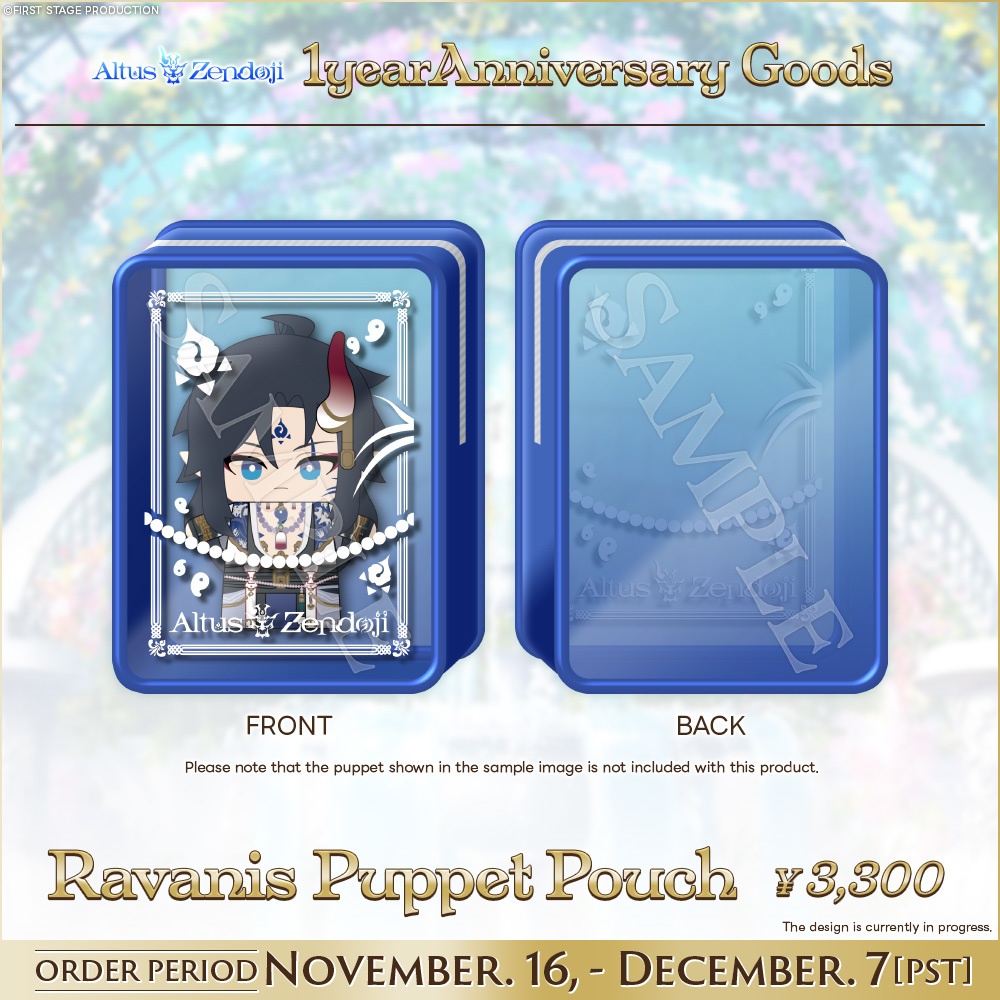 【Ravanis 1 Year Anniversary Goods】Altus Zendoji