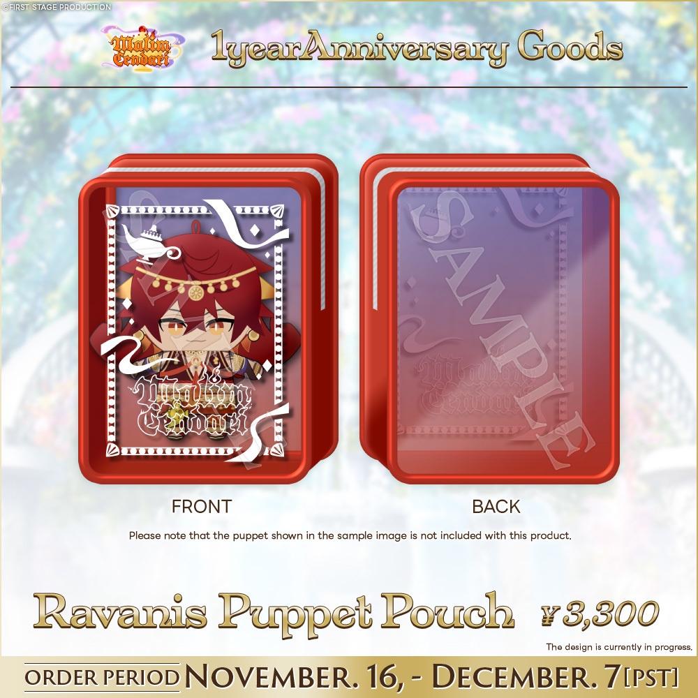 【Ravanis 1 Year Anniversary Goods】Malim Cendari