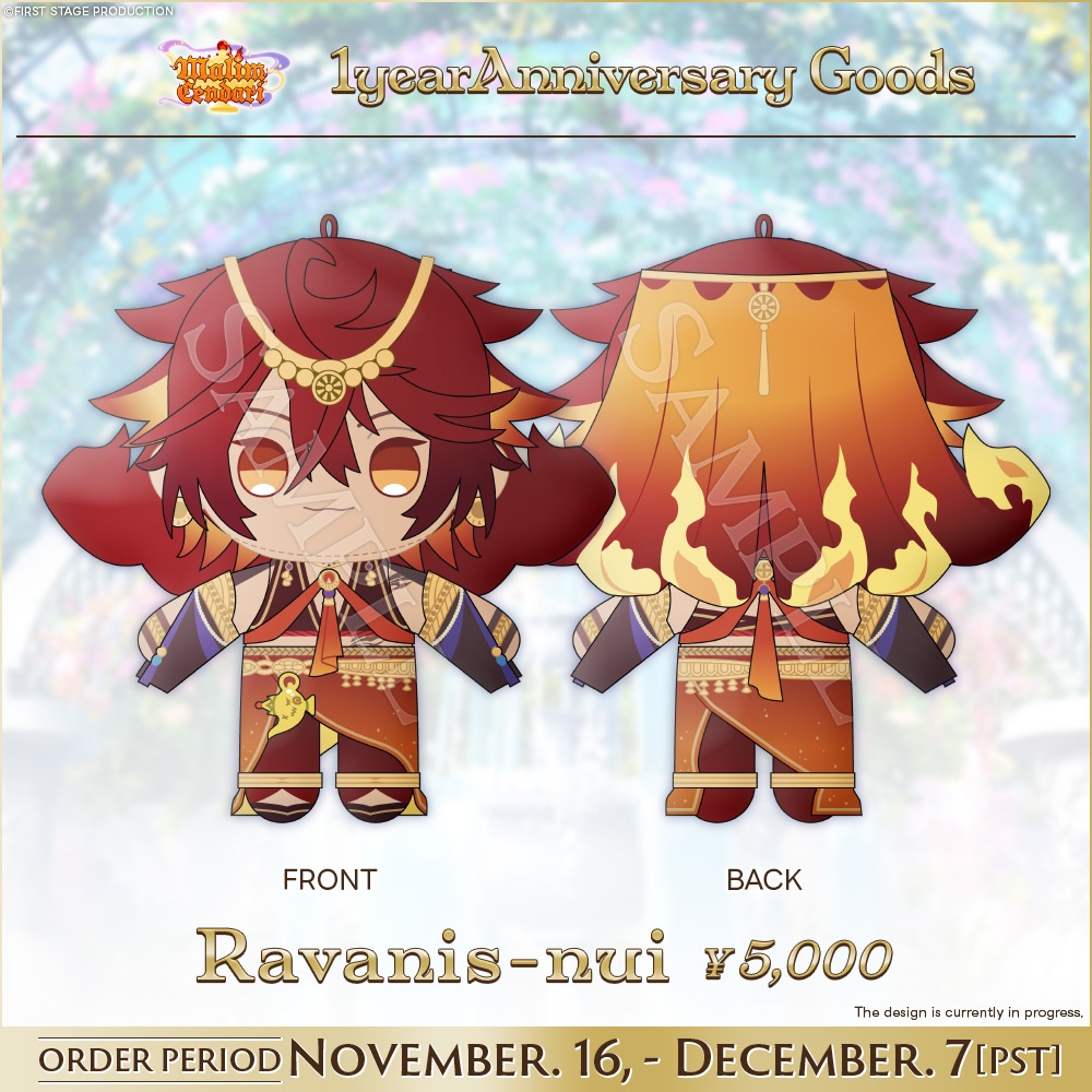 【Ravanis 1 Year Anniversary Goods】Malim Cendari