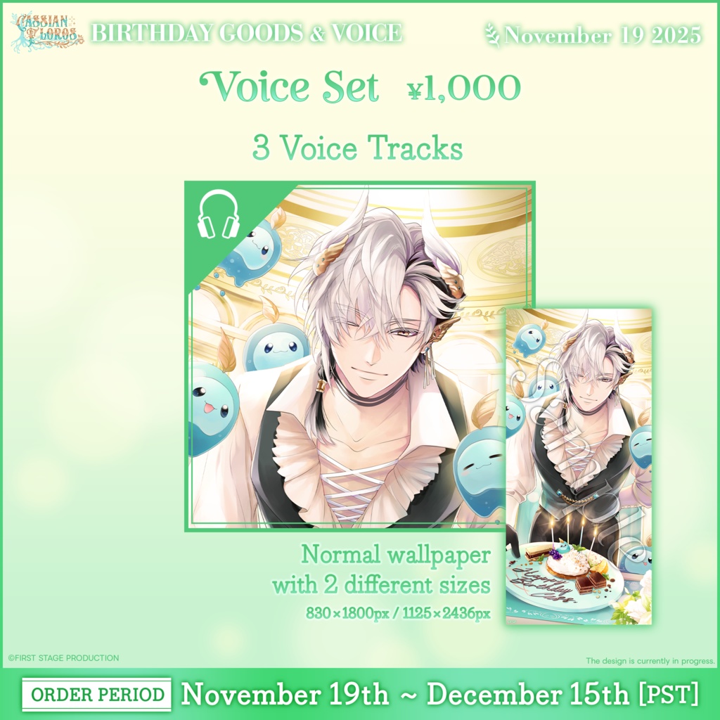 Cassian Floros Birthday Goods&Voice