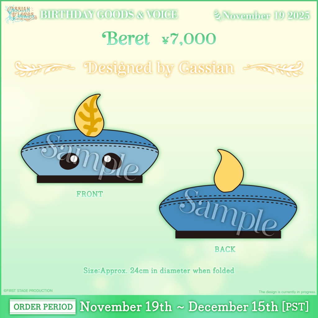 Cassian Floros Birthday Goods&Voice